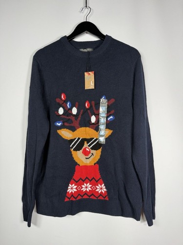 Christmas reindeer jumper - christmas,