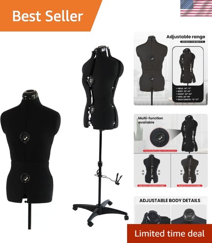 Black pinnable dress form for - black,
