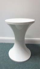 Tam Tam Camping Stool / Side Table / Seat White