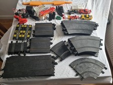 Scalextric track, 4 cars