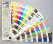 Vintage PMS Pantone Swatch