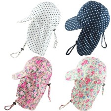 Kids Sun Hat With Neck Flap