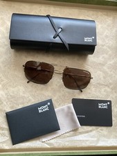 Mont Blanc MB0109S  Sunglass Metal Gold 59 19 145