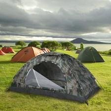 2-3 Man Automatic Instant Double Layer Pop Up Camping Tent Waterproof Outdoor UK