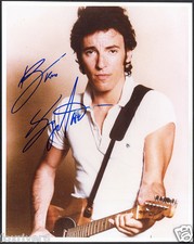 BRUCE SPRINGSTEEN Signed