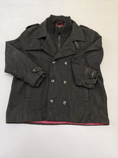 Joe Browns Black Peacoat 3XL