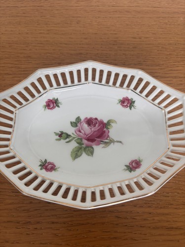 Vintage reticulated porcelain - reticulated,