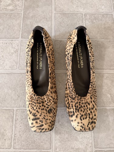 Donald pliner leopard - pliner, suede