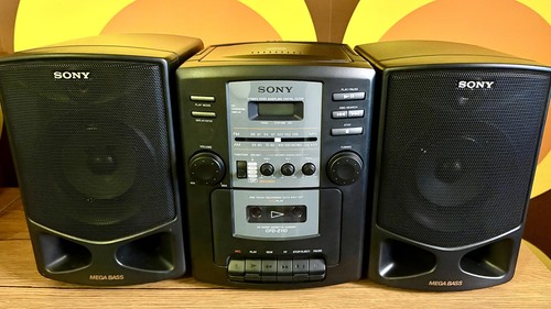 Sony ghettoblaster boombox - ghettoblaster,