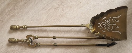 Brass long shovel - brass,