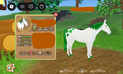 Clover appaloosa - pb,