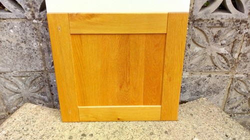 Solid light oak shaker kitchen - solid,