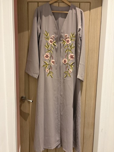 Floral abaya women open kimono - floral,