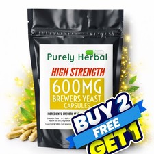 Brewers Yeast Capsules 600mg