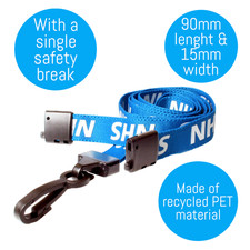 Printed NHS Lanyard for ID