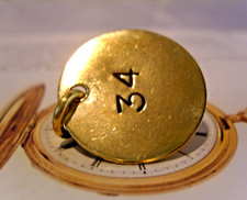 Pocket Watch Chain Fob Vintage