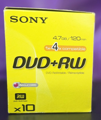 Sony dvd disc new - sony, 10