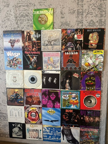 Rock metal vinyl 45 - metal,