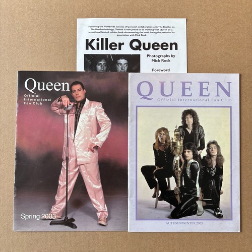 Queen fan club magazine - -,