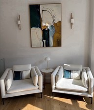 Pair large white - pair,