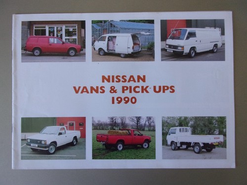 Nissan vans orig 1989 mkt - nissan, uk