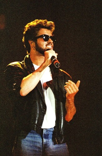 George michael onstage live - george,