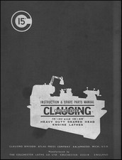 LATHE INSTRUCTION & PARTS