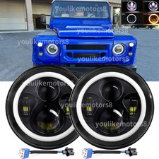 Pair 7" Inch LED Headlight fit