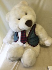 Vintage 1990's Large Allders Boogie Bear Soft Plush Toy