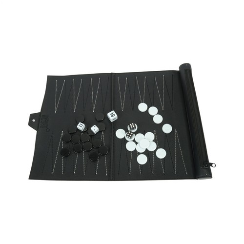 Travel backgammon set - backgammon,