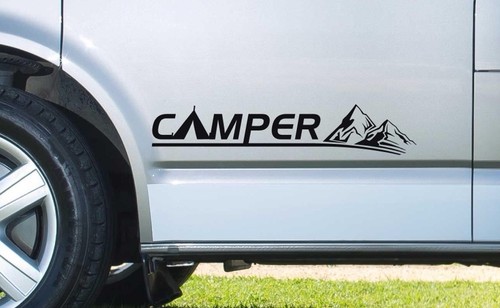 Camper van graphics mountain - graphics,