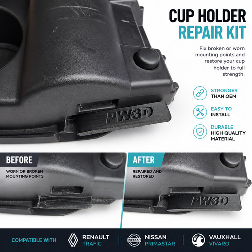 Cup holder repair - holder, renault