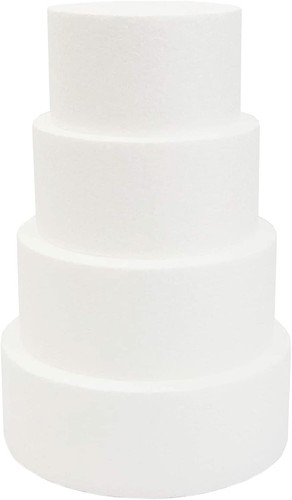 Tier round foam cake dummy - 4,