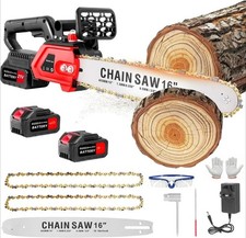 16" Electric Cordless Chainsaw