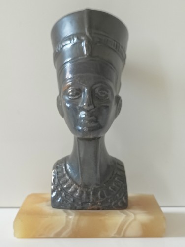 Vintage nefertiti bust copper - vintage,