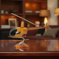 Robinson R22 Wooden Helicopter