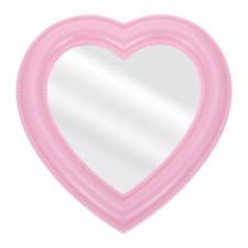  Love Heart Mirror Large Pink Desk Decor Home Makeup Child Mother