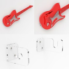 1/2 Pair of Guitar Wall Bracket / Acrylic Guitar Hanger / Perspex Guitar Holder