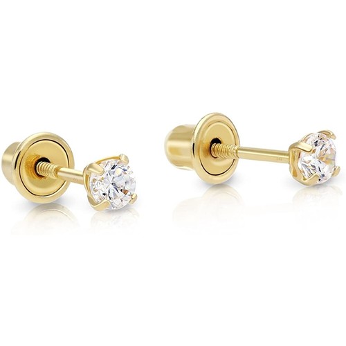 Natural genuine diamond - natural, stud