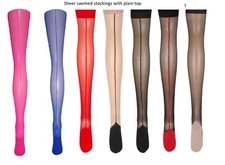 Vintage Sheer Cuban Stiletto
