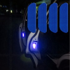 4pcs Blue Reflective Tape