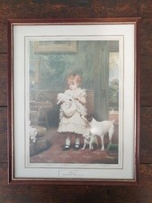 Vintage, Framed Print, Puppy