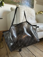 Genuine stella mccartney falabella bag black PVC