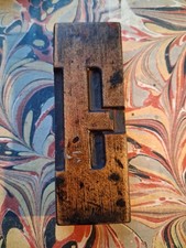 Large wooden letterpress - large,