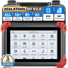 2026 XTOOL D7 OBD2 Scanner