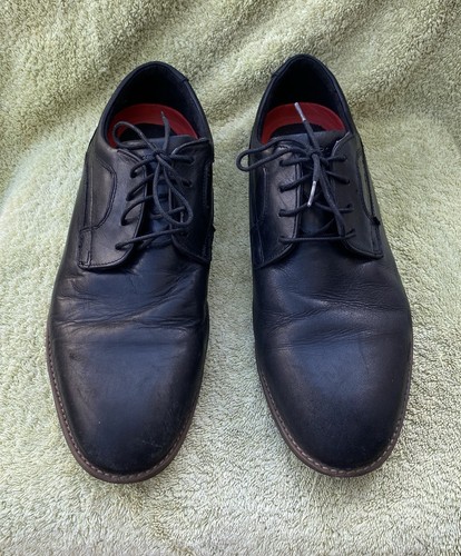 Rockport black leather derby - rockport,