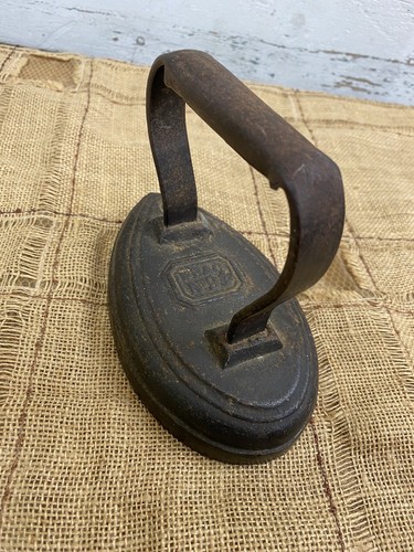Antique flat iron - antique, iron,