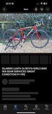 ISLABIKE LUATH 26 BOYS/GIRLS BIKE 1X8 GEAR SERVICED GREAT CONDITION 9+YRS