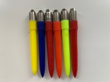 BREAD PUNCH SET  MULTI COLOUR / CHROME  SET OF x 6 (1.5mm to 6mm)