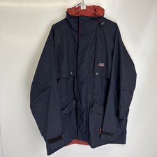 Musto Performance Waterproof Navy Rain Jacket Men’s Size Uk Large 